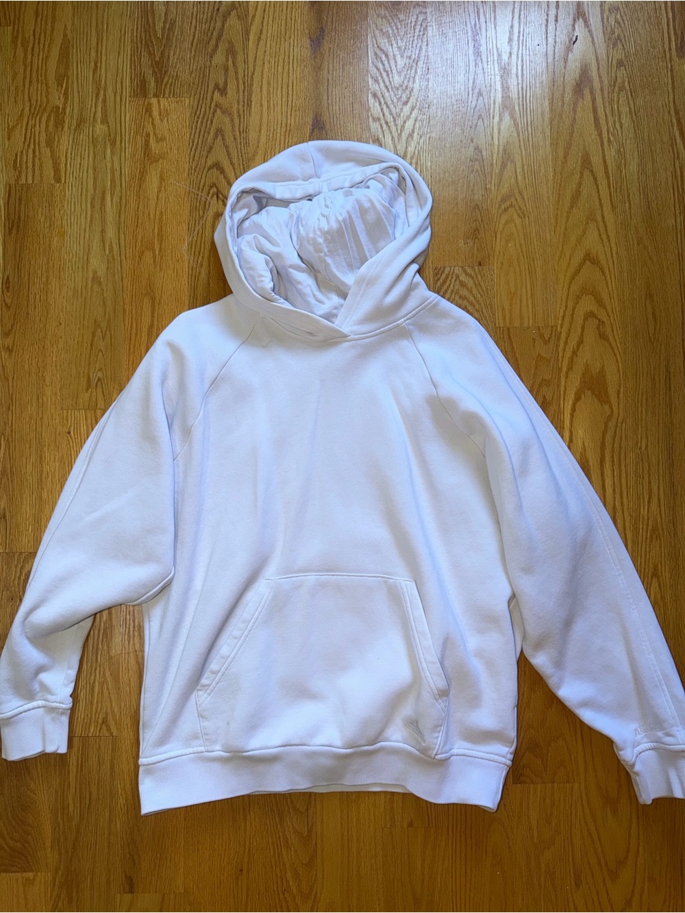 Adidas Classic White Pullover Hoodie